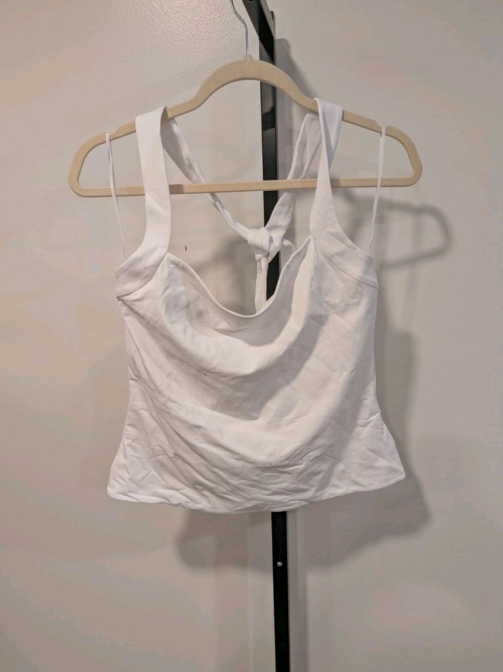 Aritzia White Contour Tennis Tank Top